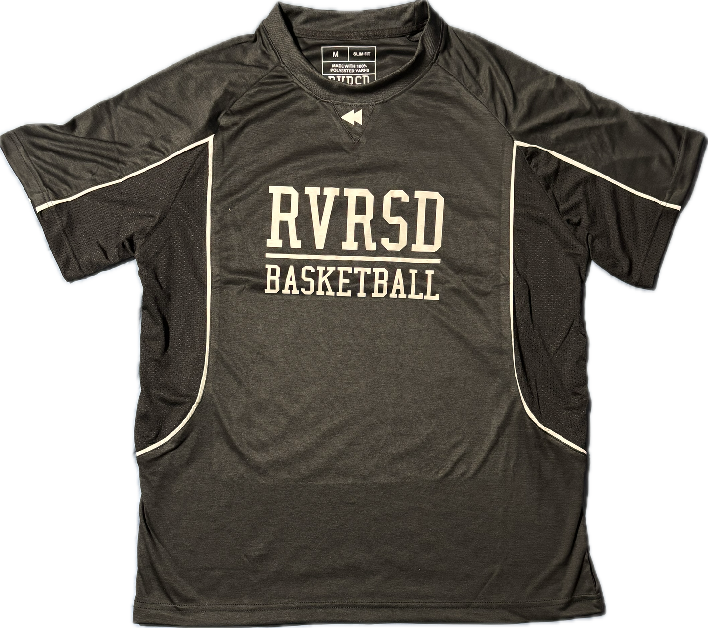 RVRSD Black Warm-up Tee