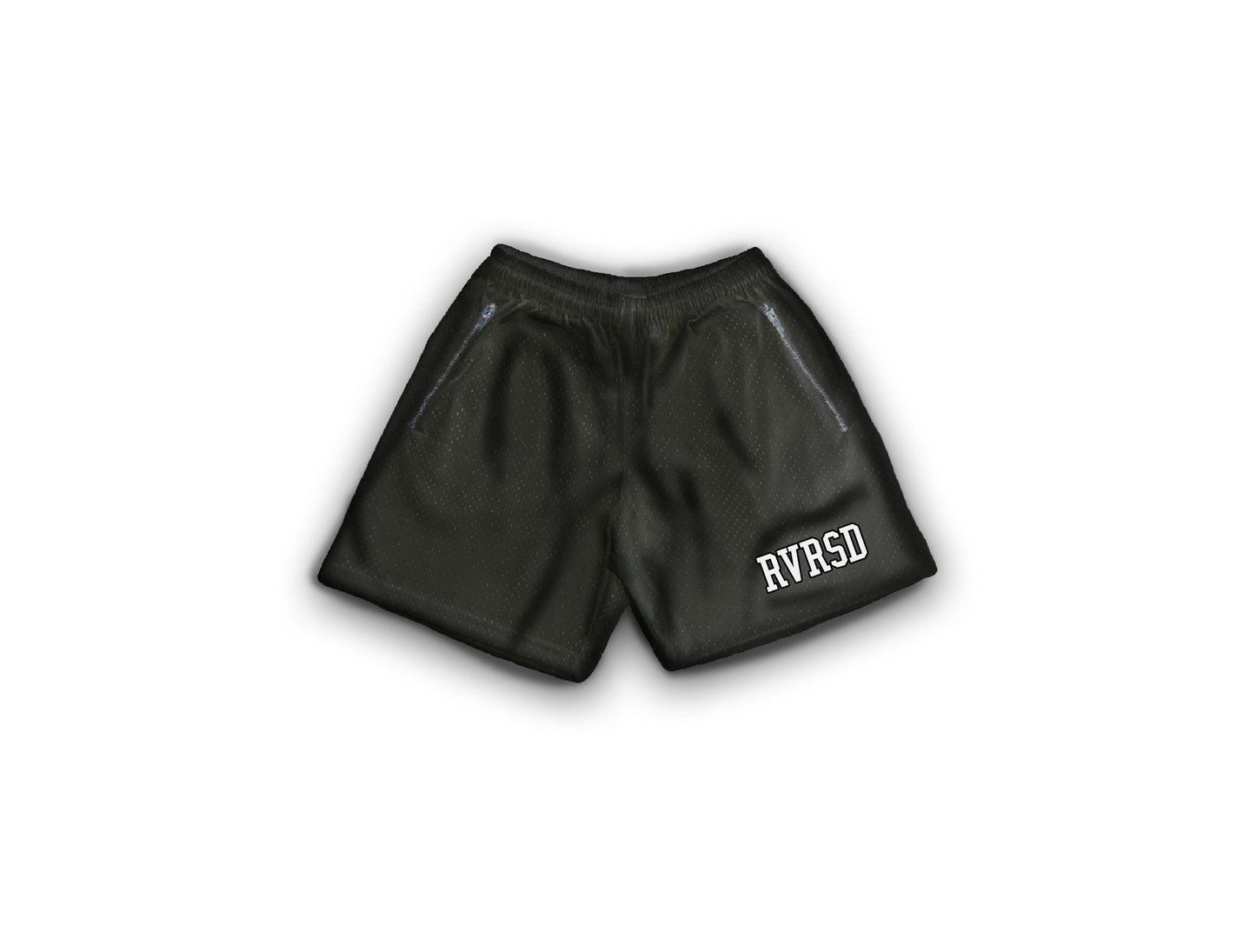RVRSD Essential Black Mesh Shorts