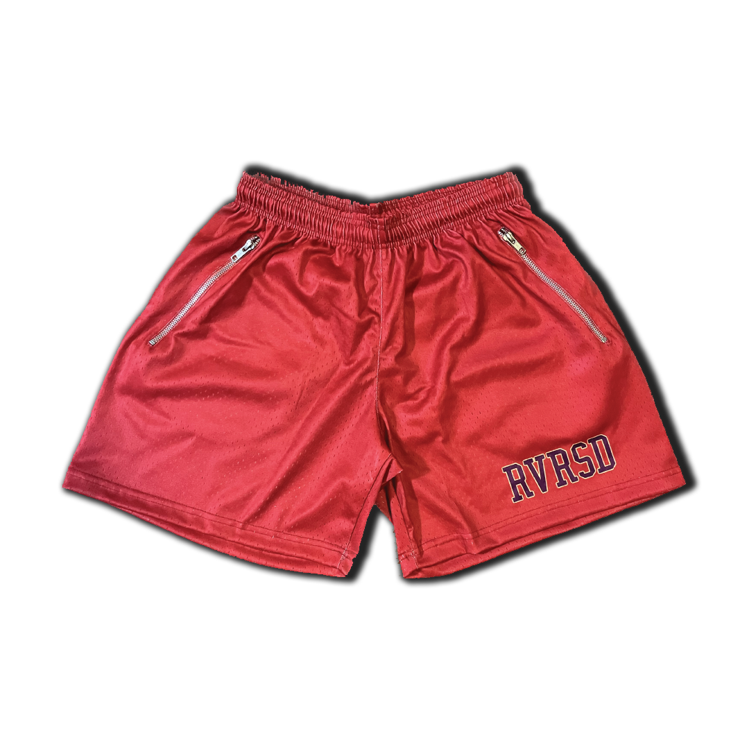 Mesh “USC Red” Shorts