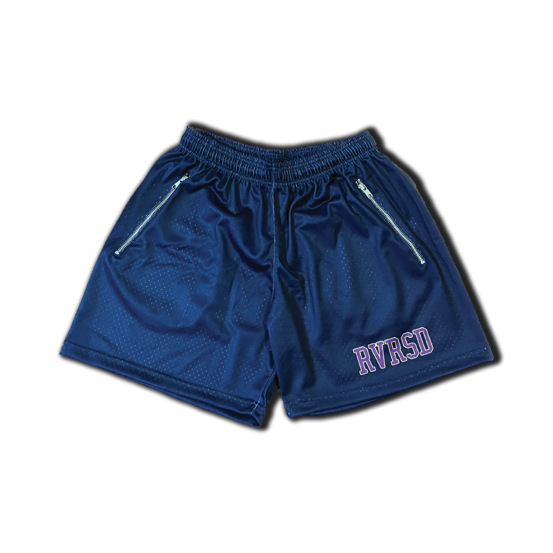 Mesh “Michigan Blue” Shorts